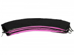 Batuto spyruoklių apsauga Lean Sport Max 487 cm, juoda/rožinė