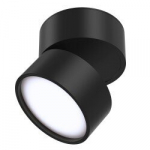 Lubinė lempa Maytoni Celling juodos spalvos kolekcija 12W 3000K, 8,5cm C024CL-L12B4K
