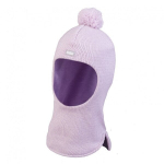 TuTu merino vilnos &scaron;almukas kepurė, violetinė, 48/52 cm