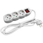 Prailgintuvas su įžeminimu Entac 3 lizdų 3680W IP20 1.5 m su jungtuku