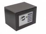 Seifas su elektronine spyna, juodas 23 x 17 x 17