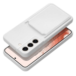 Forcell F-Card skirtas Samsung Galaxy S23 Ultra, baltas