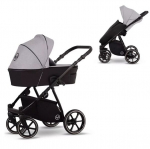 Universalus vežimėlis Lonex Pax Fresh 3in1 01, Silver Dust