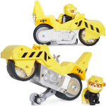 Figūrėlė ir motociklas Paw Patrol (&Scaron;unyčiai Patruliai) Rubble