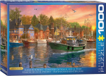 Dėlionė Eurographics, 6000-0969, Harbor Sunset, 1000 d.