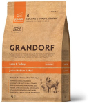 Su ėriena ir kalakutiena visų veislių jauniems &scaron;unims Grandorf, 3kg