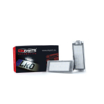 LED numerio ap&scaron;vietimas 6000K Renault Clio Megane Laguna Twingo Master Trafic
