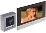 Video domofono rinkinys Hikvision DS-KIS702Y