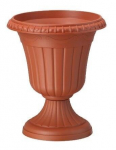 Vazonas su kojele Milano, &Oslash;30 cm, oranžinis
