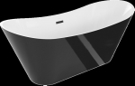 Vonia Mexen Celia, 170 x 75 cm, White/Black+Black