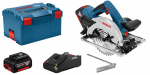 Circular saw 18V GKS 18V -57 g Professional + 2 batteries 4 AH + Charger + L -Boxx - Bosch - 06016A2106