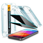 Apsauginis stiklas Spigen Stiklas tR EZ Fit (Privacy) 2-pack, skaidrus - iPhone 15 Pro