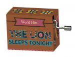Muzikinė dėžutė Fridolin The Lion Sleeps Tonight World Hits