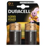 akumuliatoriai &scaron;arminiai, d, 1,5 v, duracell, lizdinė plok&scaron;telė, 2 pakuotės, 42342, basic