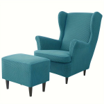Sėdmai&scaron;io ir pufo užvalkalų komplektas,  11 #turquoise Blue