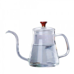 Stiklinis Virdulys Kavai ir Arbatai Atsparus Kar&scaron;čiui., 600 ml skaidrus