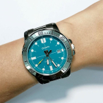 Vyri&scaron;kas laikrodis Casio su turkio spalvos ciferblatu TY53016