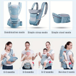 Kūdikio universalus ergonomi&scaron;kas ne&scaron;ynės diržas su sėdyne.