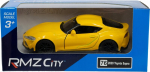 Rmz 5 Toyota Supra oranžinė, metalinis modelis 1:32
