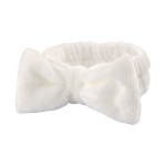 1vnt/3vnt mielas lankelis galvos juosta ir rie&scaron;inė spa., Pure White &ndash; viena plaukų juosta
