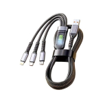 3in 1 Įkrovimo Kabelis iPhone/Type C/Micro USB