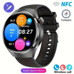 I&scaron;manusis laikrodis Paearofero Smart laikrodis 4 Pro - sportinis i&scaron;manusis laikrodis., Juoda
