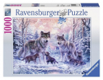 Dėlionė Ravensburger Arktiniai Vilkai 1000 detalių,191468