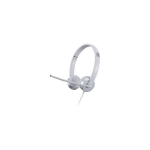Lenovo Headset 100 sidabrinės ausinės su mikrofonu