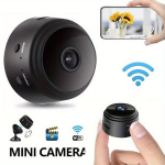 I&scaron;manioji belaidė mini stebėjimo kamera &ndash; 2.4Ghz WiFi apsauga vidaus ir lauko naudojimui