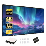 Z45 4K HD Ne&scaron;iojamas Projektoriaus Ekranas 120 Colių.