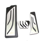 3 vnt rinkinys BMW 3 G20 G21 plieno pedalai. , 3vnt