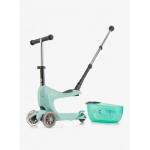 Triratis paspirtukas Micro Mini2go Deluxe Plus, MMD031, mėlynas