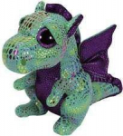 Pliu&scaron;inis žaislas žalias drakonas Ty CINDER , 15 cm, 36186