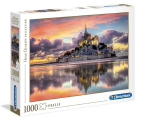 Dėlionė su Saint - Mi&scaron;elio kalnu Clementoni Le Magnifique Mont Saint-Michel, 39367, 1000 d.