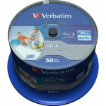 Verbatim 43812 - BD-R, Datalife, 25GB 6x 50pk