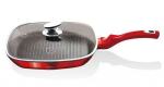 Berlinger Haus Burgundy Metallic Line Grill keptuvė, 28 cm