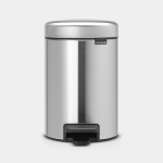 Brabantia &scaron;iuk&scaron;liadėžė NewIcon, 3 l, matinė, pilka