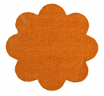 Hanse Home durų kilimėlis Soft & Clean Orange, 67x67 cm
