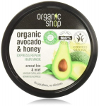 Atstatanti kaukė plaukams Organic Shop Avocado & Honey 50 ml