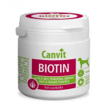 Vitaminai &scaron;unims tabletėmis Canvit Biotin N100, 100 g