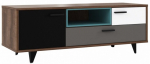 TV staliukas Raven RVXT131, pilkas/rudas