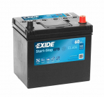 Akumuliatorius EXIDE Start-Stop EFB EL604 60Ah 520A