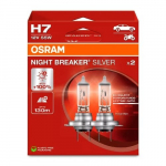 Automobilinės lemputės Osram Night Braker Silver H7, 2 vnt.