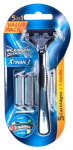 Skustuvas Wilkinson Sword Xtreme 3 Hybrid + 5 peiliukai vyrams