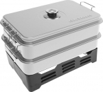 Mini rūkykla Biowin XL, 26,3x46,5x27,5 cm