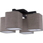 TK Lighting lubinis &scaron;viestuvas Nadia Venge 2661, pilk&scaron;vai rudas