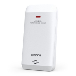 Lauko temperatūros ir drėgmės jutiklis Sencor SWS TH8700-8800-7300