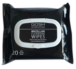 Makiažo valymo servėtėlės Gosh Donoderm Micellar 20 vnt