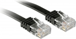KABELIS CAT6 U/UTP 0,3 M/JUODAS 47520 LINDY