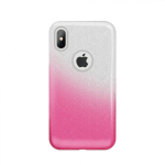 &bdquo;Iike Xiaomi Redmi&ldquo; pastaba 7 Gradiento Glitter 3in1 dėklas rožinis